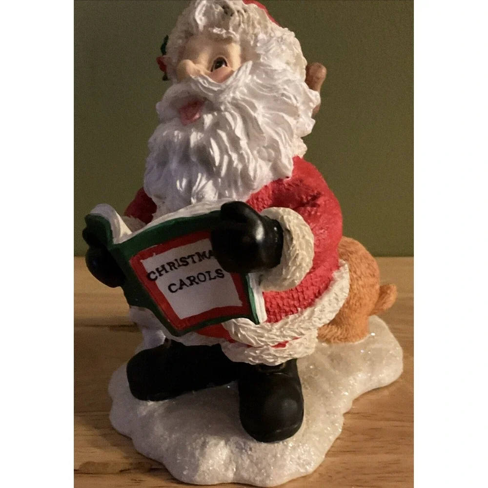 Vintage Winkle's Wonderland Collection Winkle Family Collectible Santa And Moose